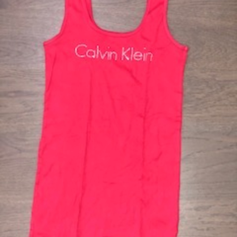 Calvin Klein Hot Pink Tank Top
